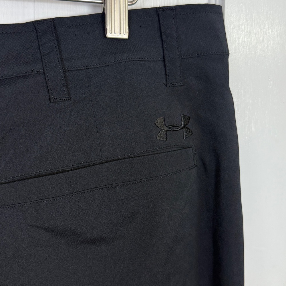Under Armour Tech Loose Golf Pants in Black M-374 Sz 40” x 30” - Picture 6 of 7